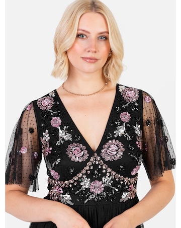 Maya Deluxe Embellished Dress