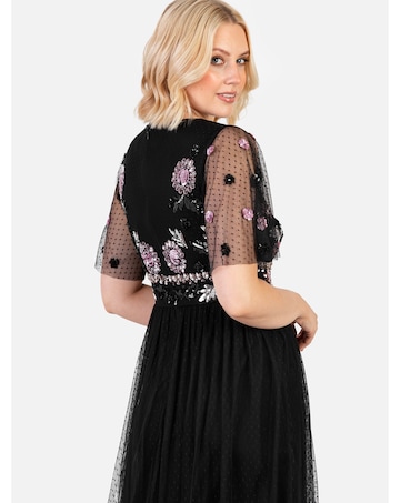 Maya Deluxe Embellished Dress