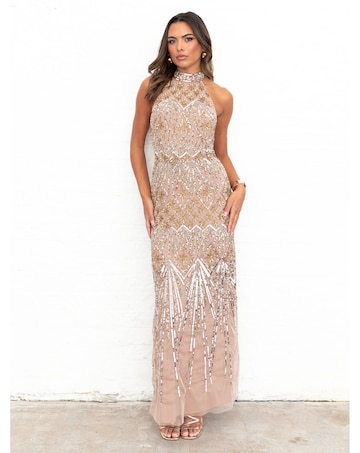 Maya Deluxe Embellished Dress