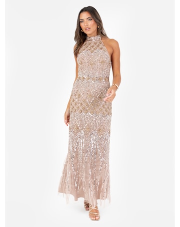 Maya Deluxe Embellished Dress