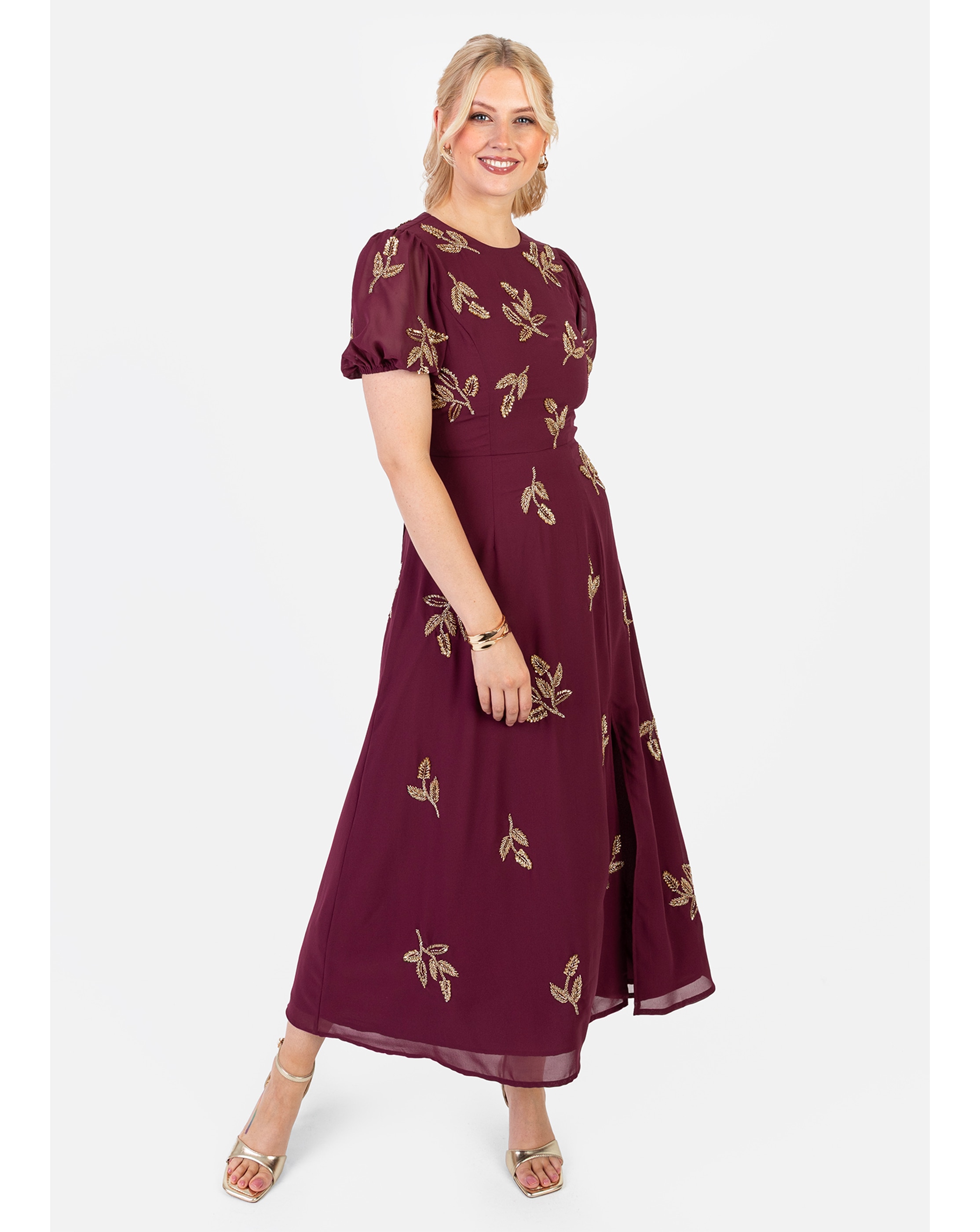 Maya Deluxe Embellished Dress