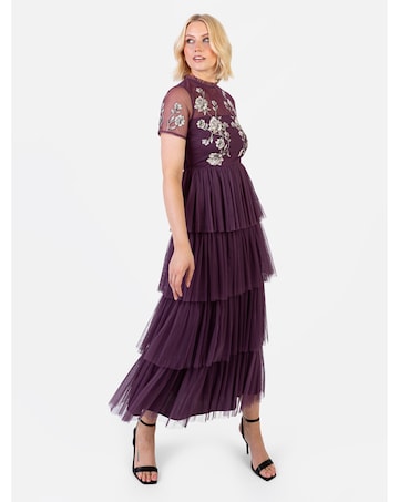 Maya Deluxe Embroidered Dress