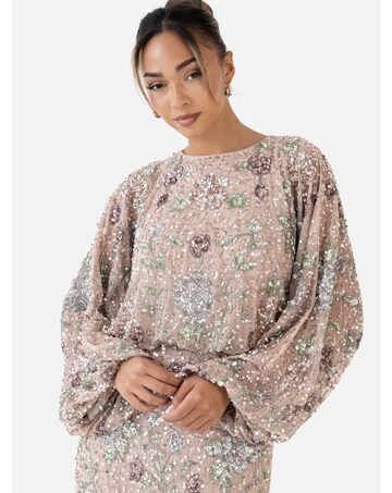 Maya Deluxe Embellished Dress