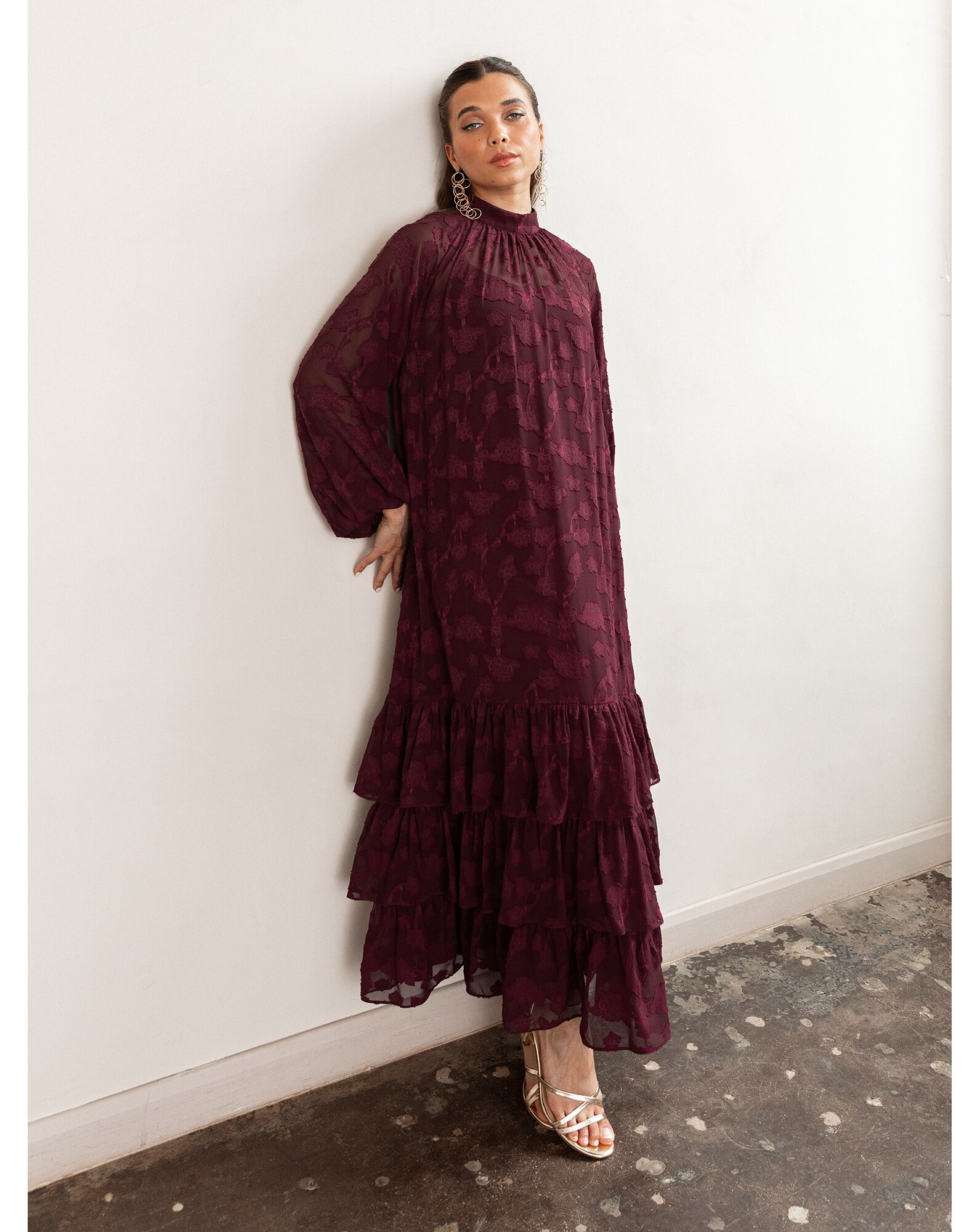 Anaya Floral Print Dress