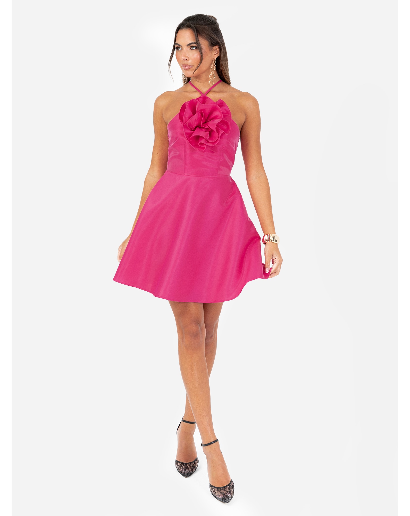 Maya Deluxe Plain Dress