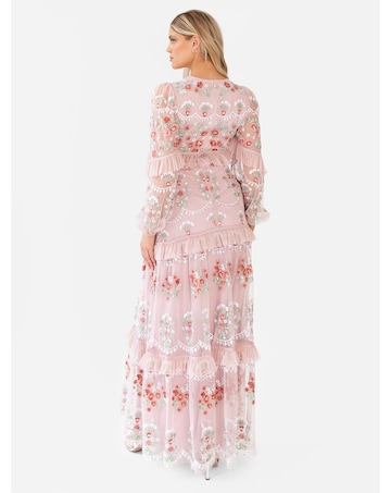 Maya Deluxe Embroidered Dress