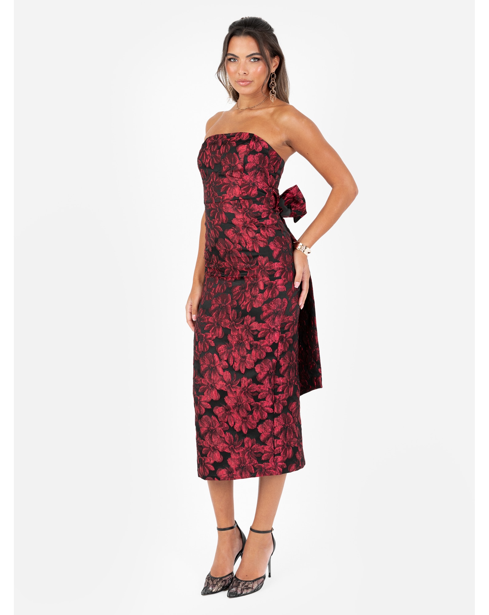 Maya Deluxe Floral Dress