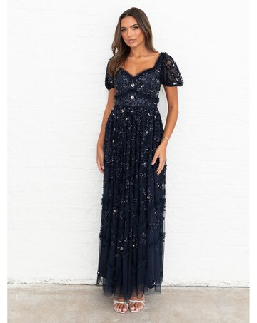 Maya Deluxe Embellished Dress