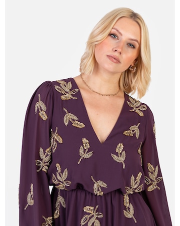 Maya Deluxe Embellished Dress