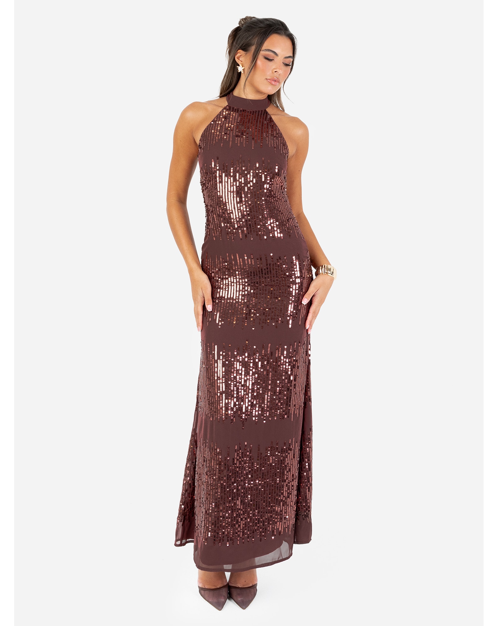 Maya Deluxe Embellished Dress