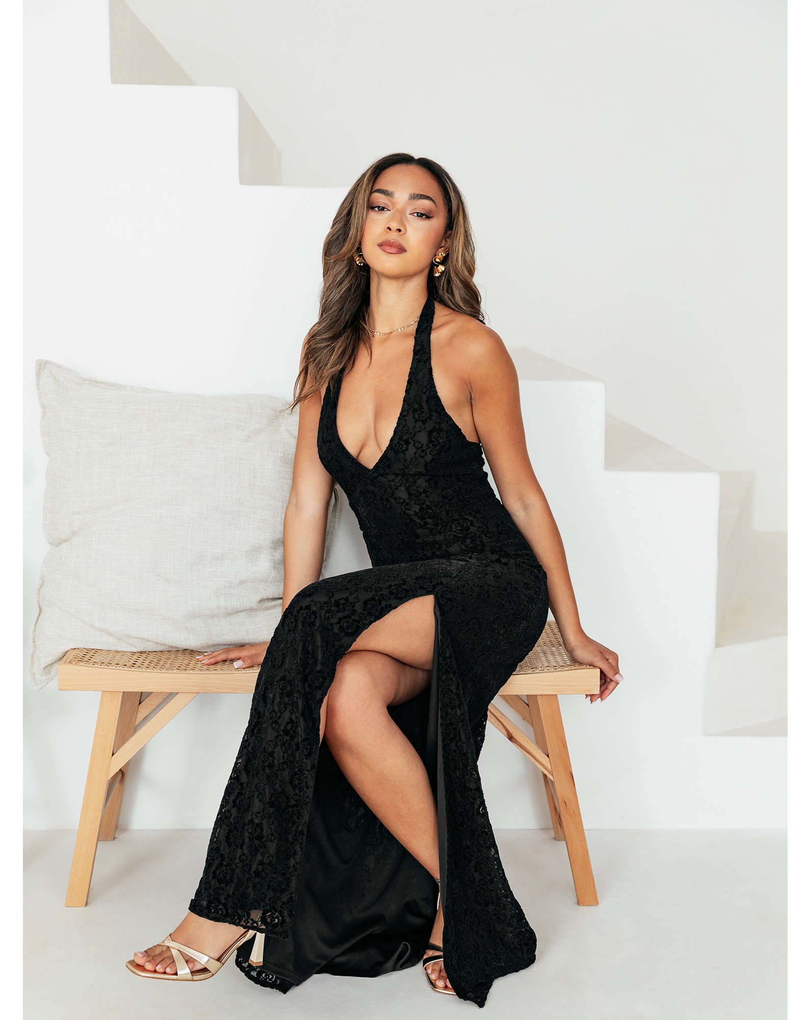 Maya Deluxe Floral Print Dress