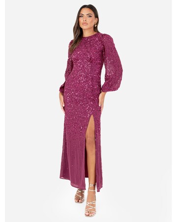 Maya Deluxe Sequined Dress