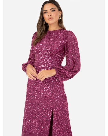 Maya Deluxe Sequined Dress