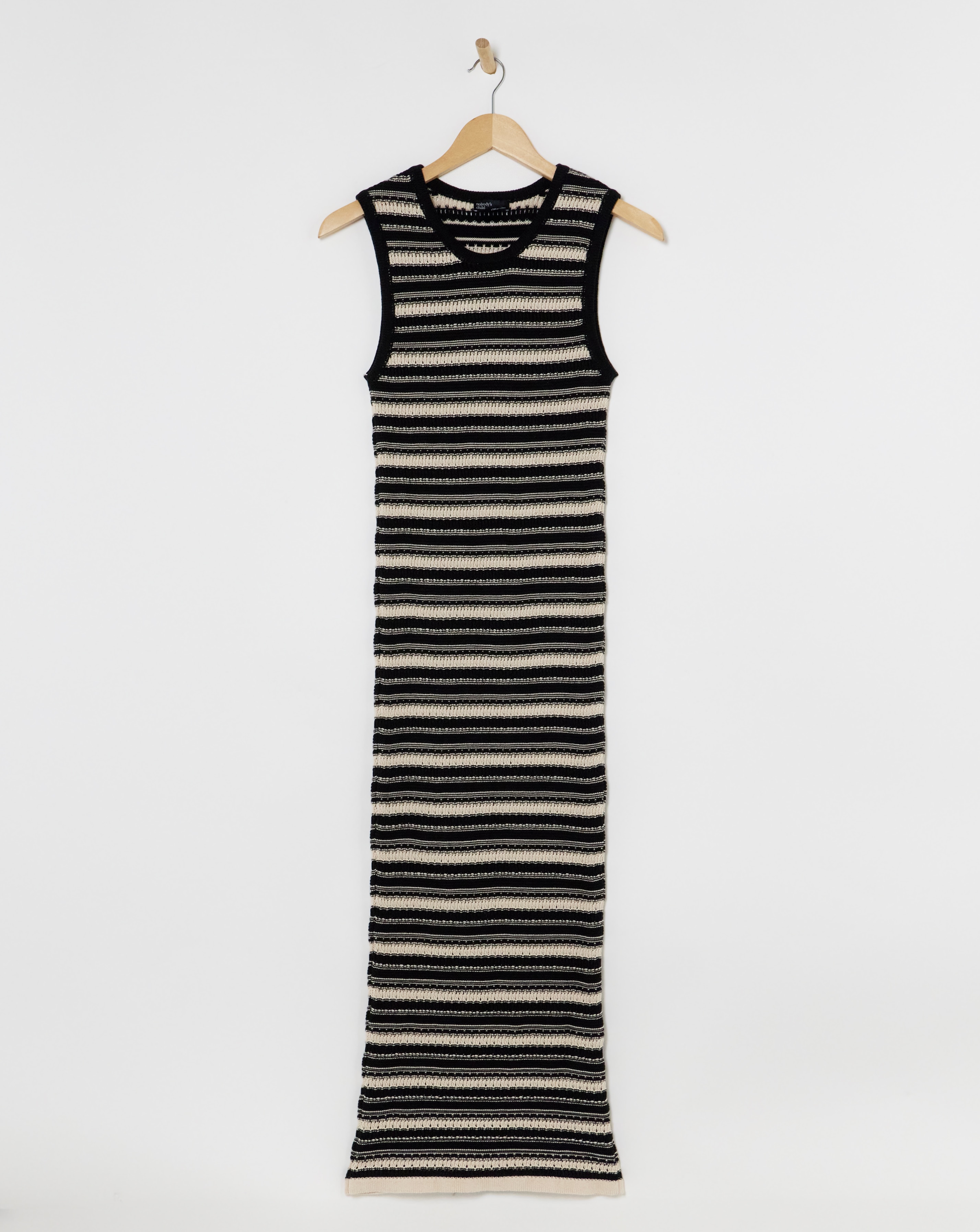 Nobody's Child Striped Midi Dress