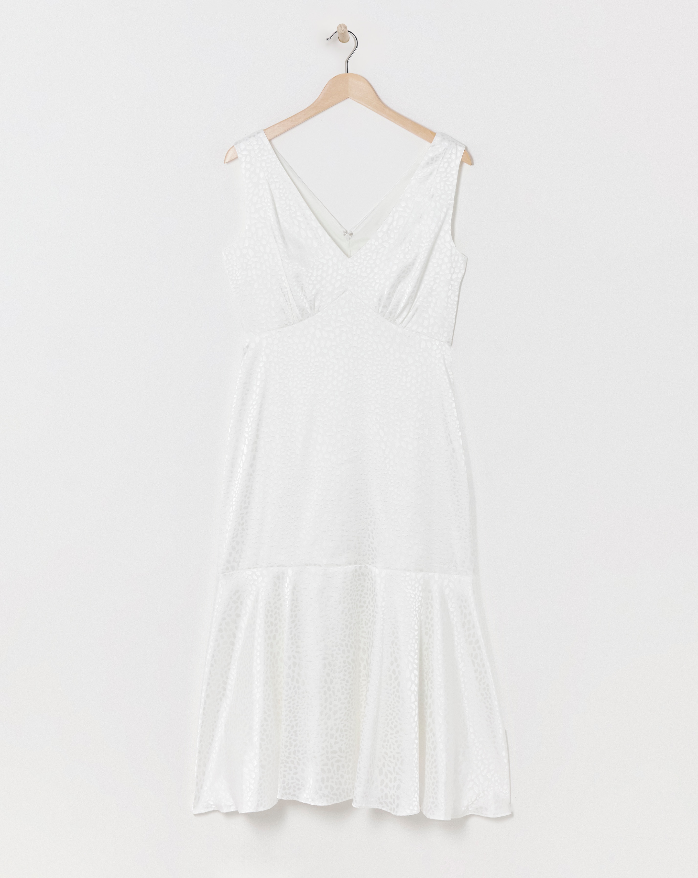 Joanna Hope Jacquard Bridal Midi Dress