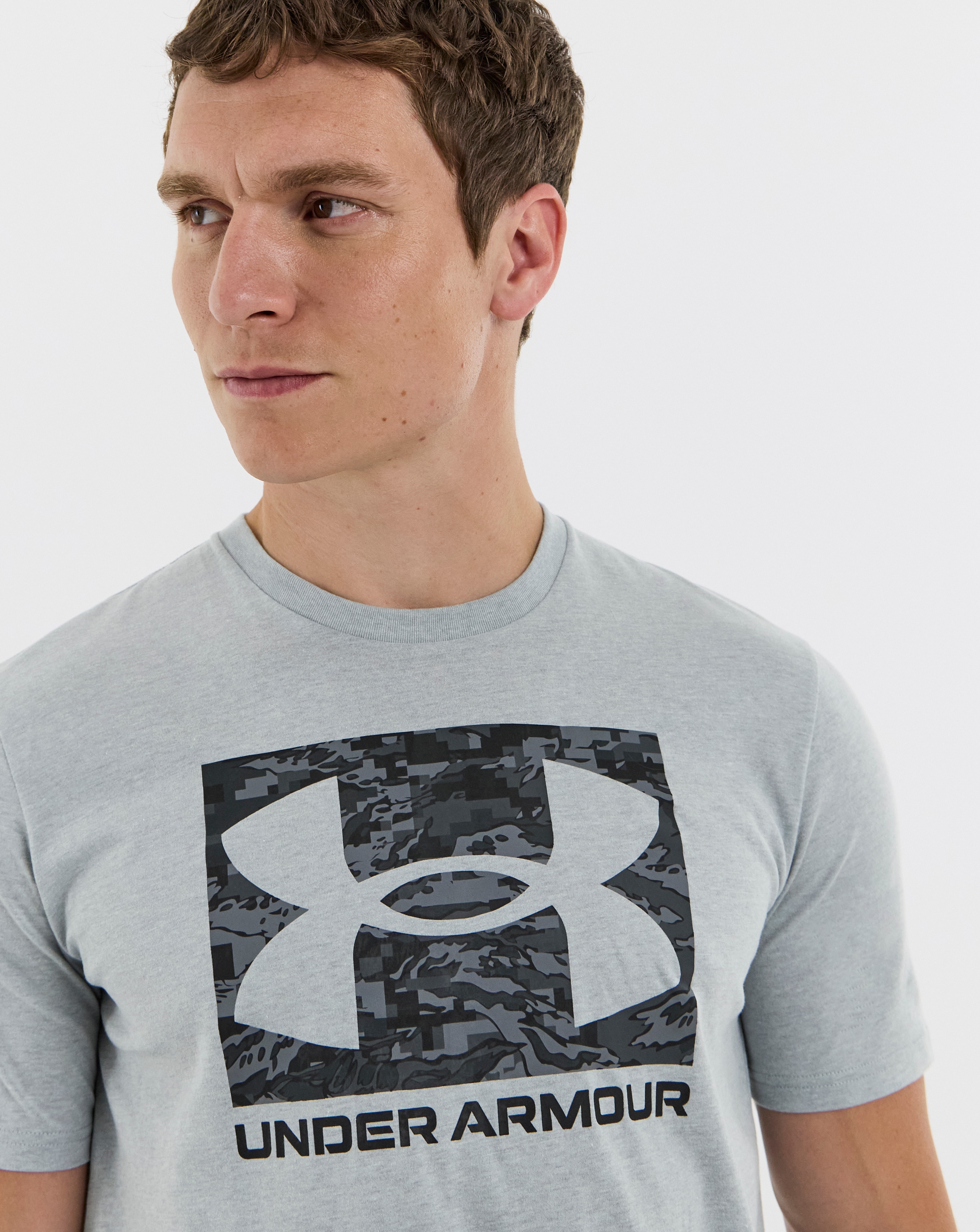 Under Armour Camo Boxed Logo T-Shirt
