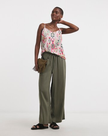 Printed Strappy Cami