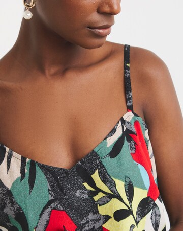 Printed Strappy Cami