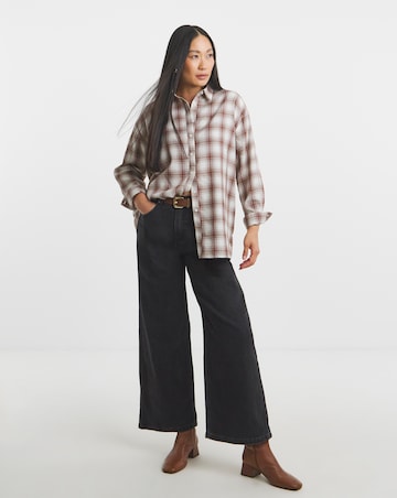 Oversized Check Shirt
