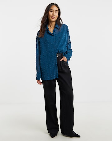 Dobby Oversized Shirt