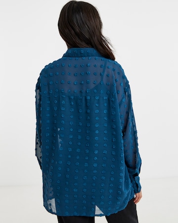 Dobby Oversized Shirt