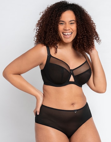 Curvy Kate Victory Balcony Wired Bra Black