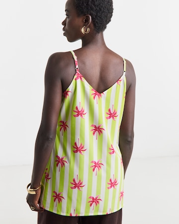Printed Strappy Cami