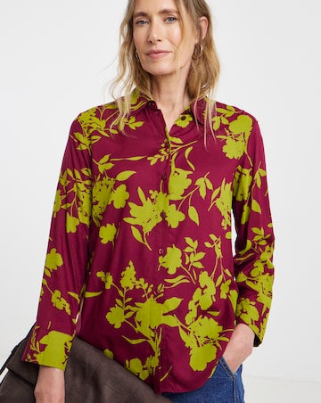 Floral Printed Long Sleeve Shirt