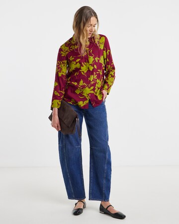 Floral Printed Long Sleeve Shirt