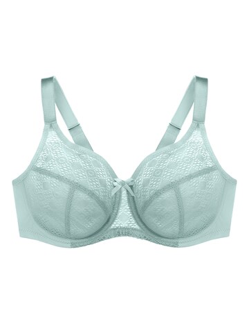 Glamorise Plus Size Lace Comfort WonderWire Bra 9855