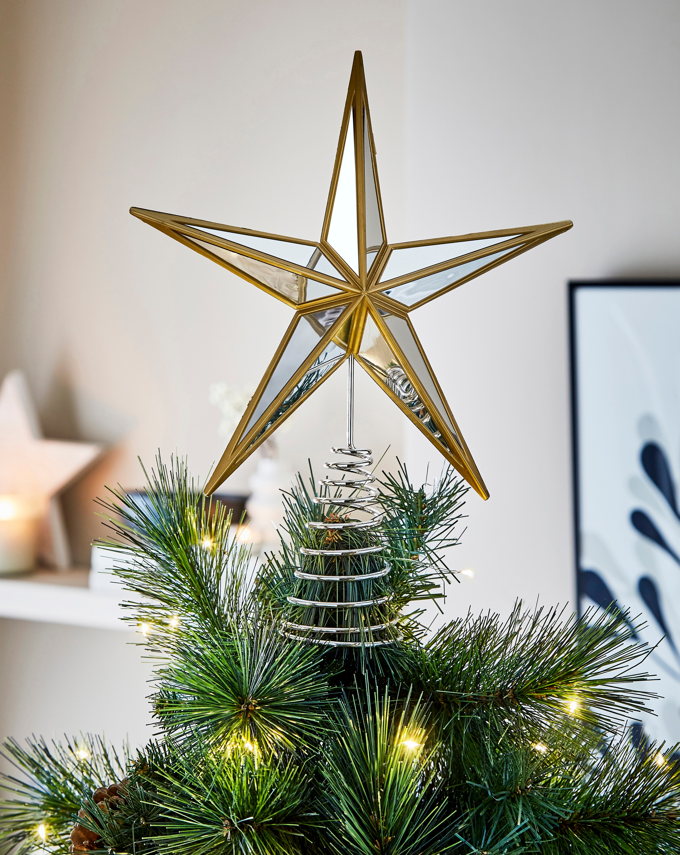 Gisela Graham Mirror Tree Topper