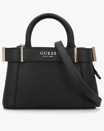 Guess Anadela Mini Black Satchel Bag