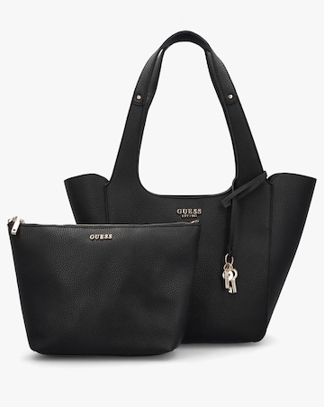 Guess Helina Black Tote Bag