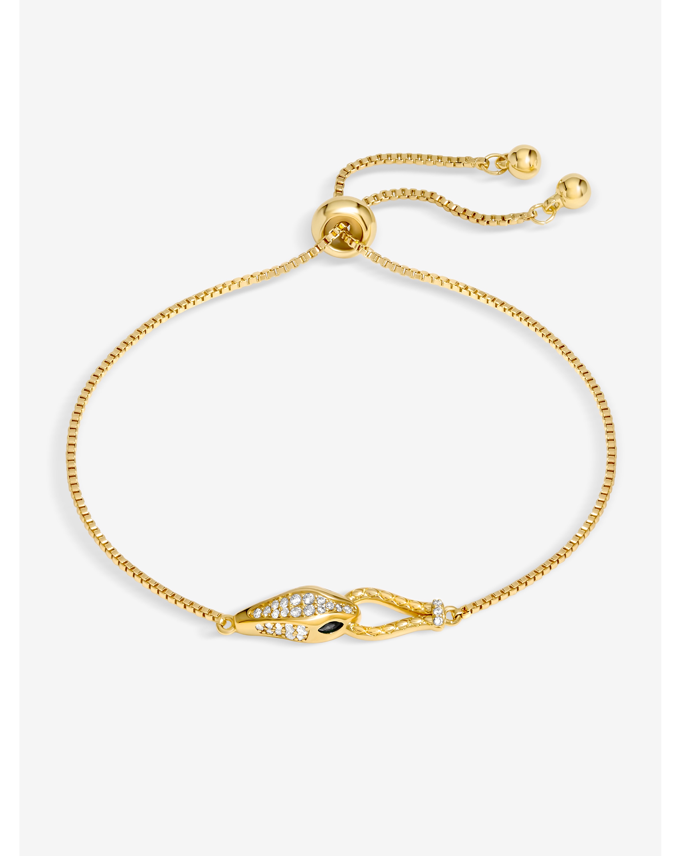 Jon Richard Gold Plated Snake Bracelet