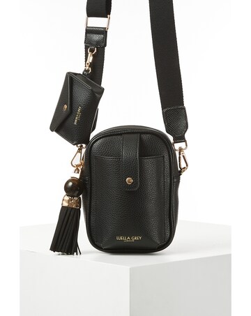 Luella Grey Elise Black Camera Crossbody