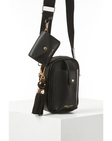 Luella Grey Elise Black Camera Crossbody