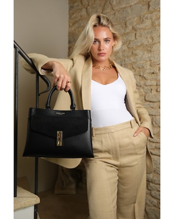 Luella Grey Cara Black Tote