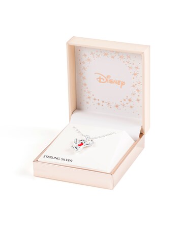 Stitch Enamel Heart Necklace