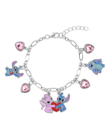 Stitch & Angel Charm Bracelet