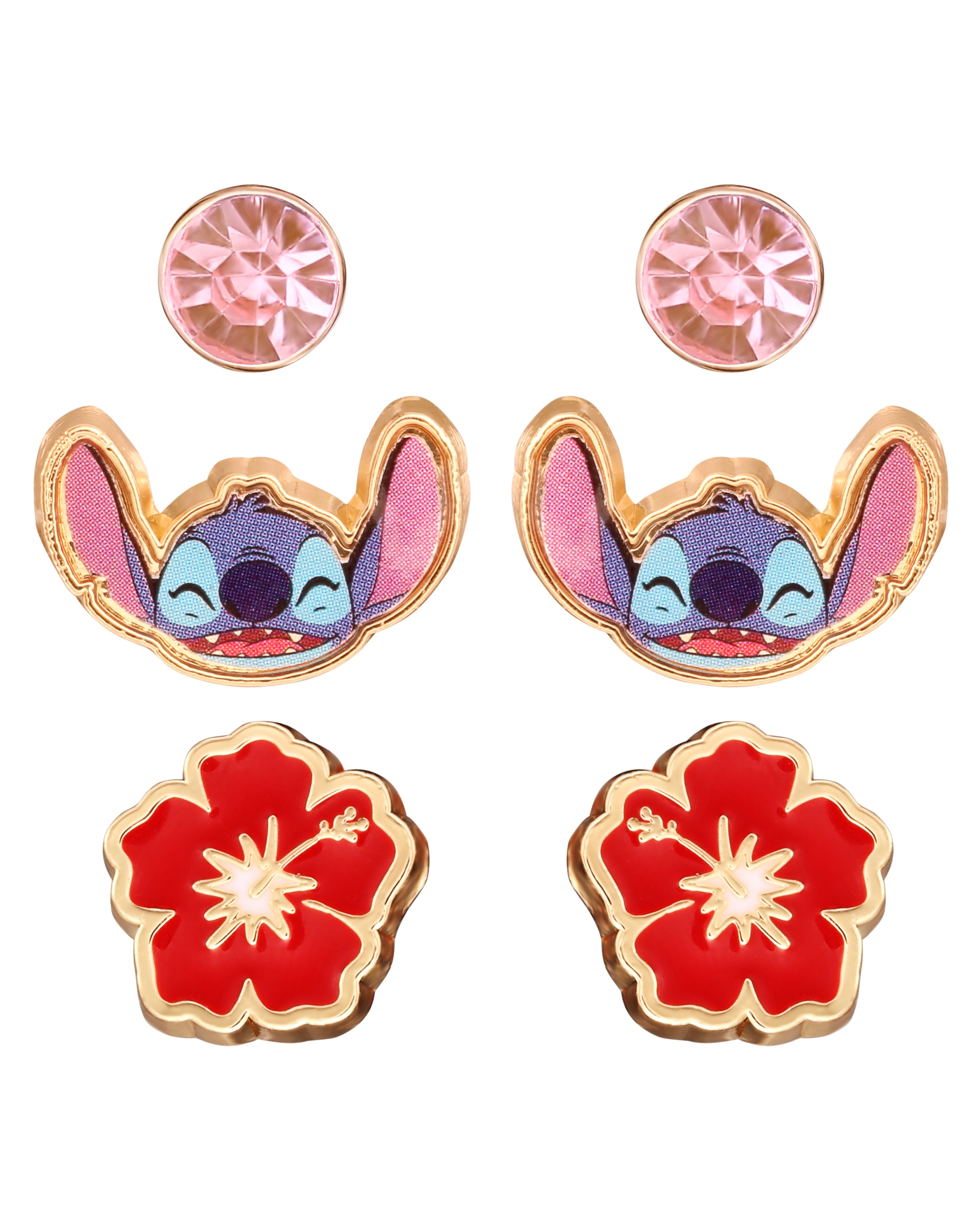 Stitch Fashion Set Earrings