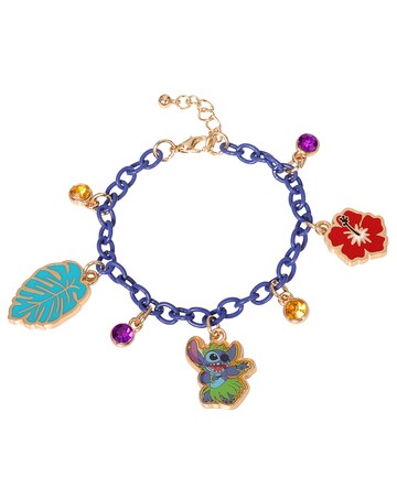 Stitch Enamel Charm Bracelet