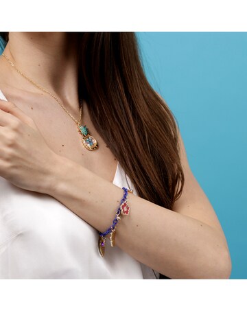 Stitch Enamel Charm Bracelet