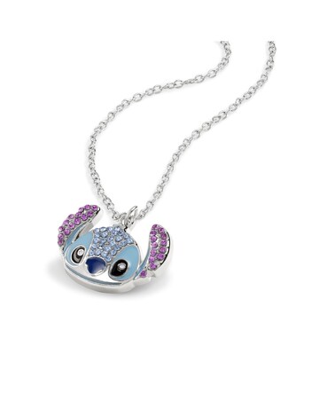Stitch Silver Plated Necklace