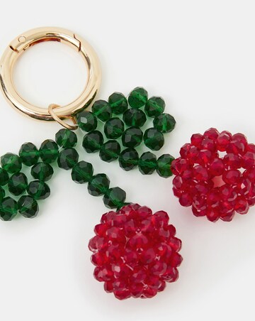 Accessorize Cherry Beaded Bag Charm