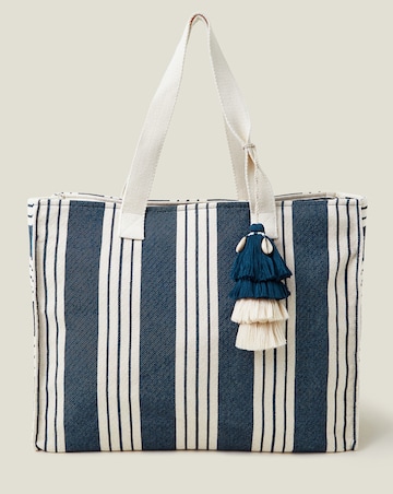Accessorize Large Stripe Beach Bag