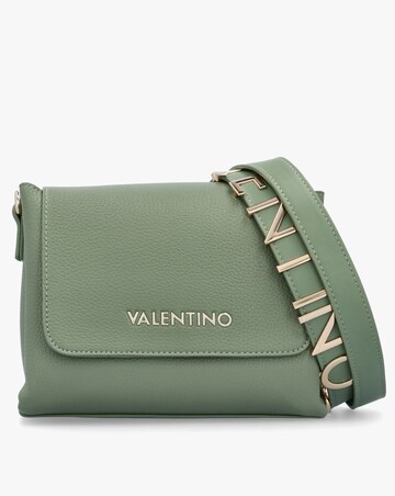 Valentino Bags Small Alexia Green Satchel Bag