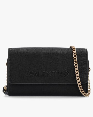 Valentino Bags Rised Black Wallet On A Chain