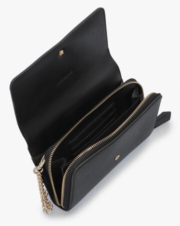 Valentino Bags Rised Black Wallet On A Chain