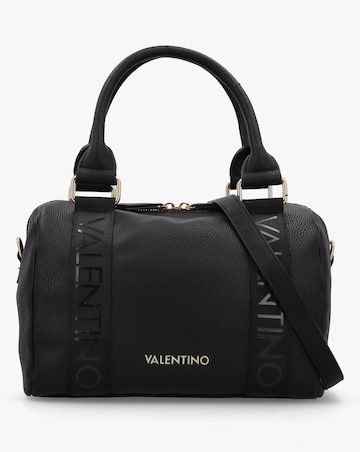Valentino Bags Twig Black Barrel Bag