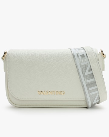 Valentino Bags Miramar White Cross-Body Bag